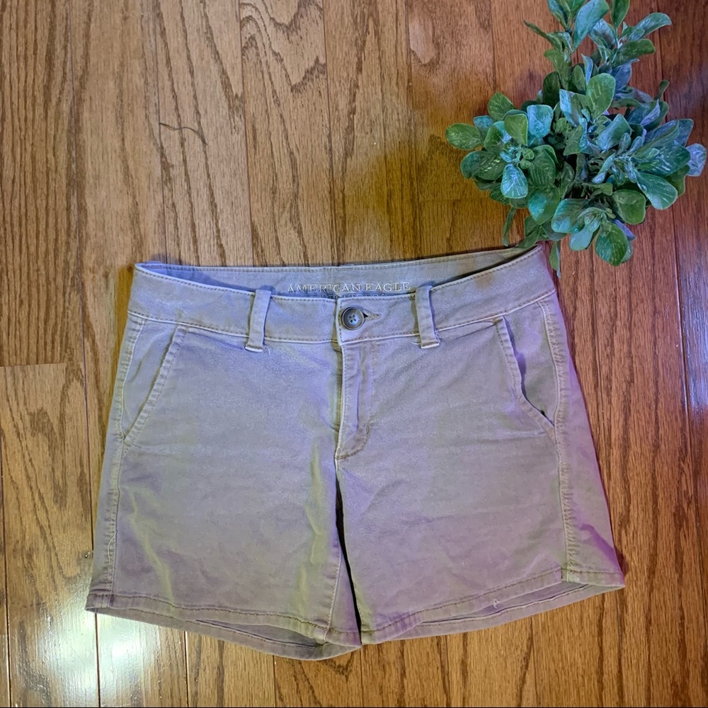 American Eagle Khaki Shorts